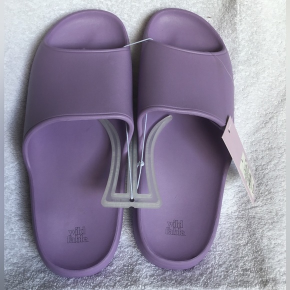 Wild Fable Purple Slide Sandals - Picture 2 of 10